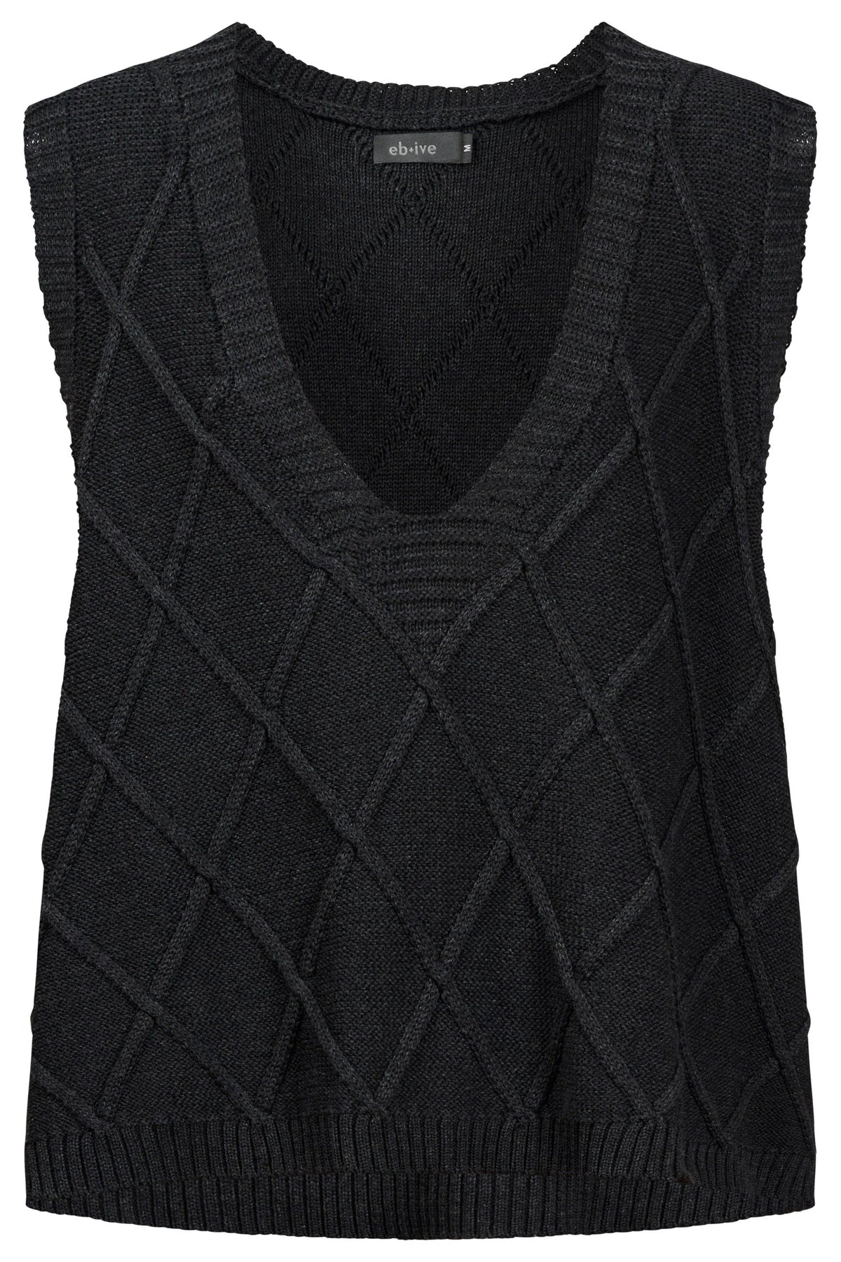 Liora Knit Vest Char