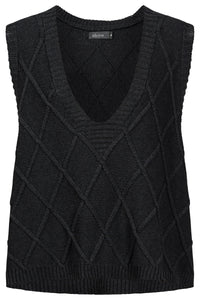 Liora Knit Vest Char