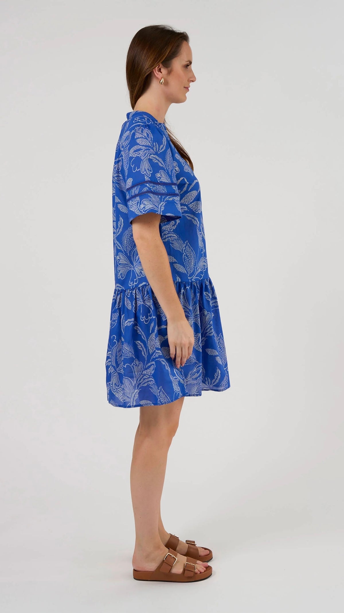 Eugenie Dress Corfu Cobalt