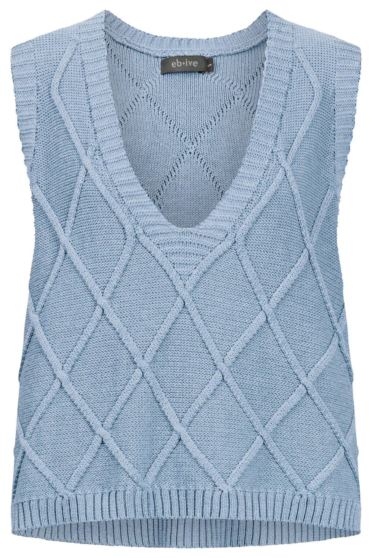 Liora Knit Vest Lake