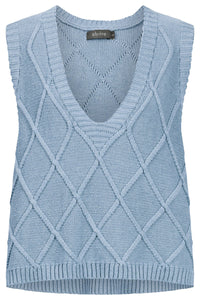 Liora Knit Vest Lake