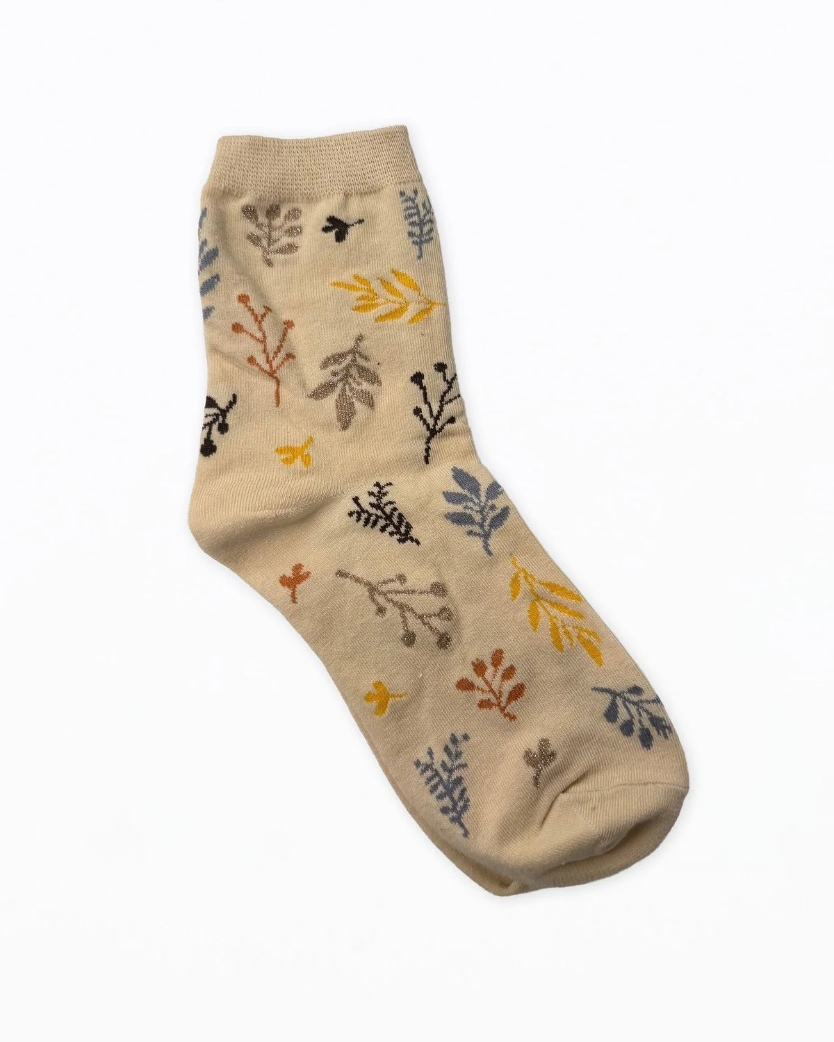 Socks Autumn Twigs Natural