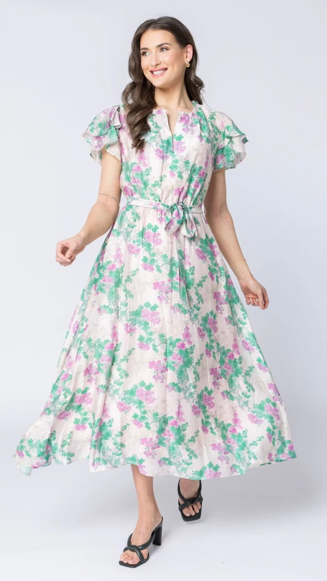 Coastal Maxi Dress Zen Garden