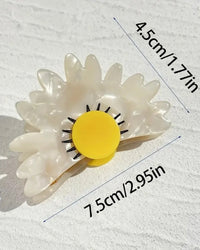 Sunflower Hair Claw