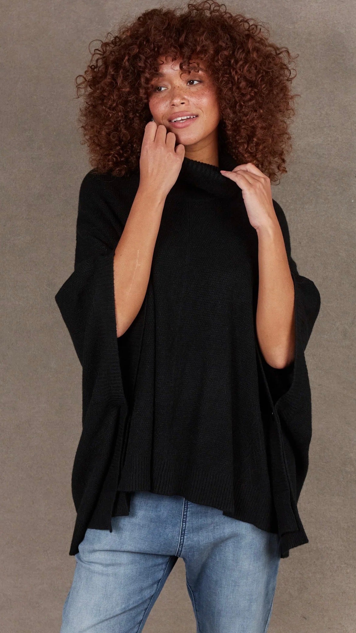 Nawi Poncho Ebony