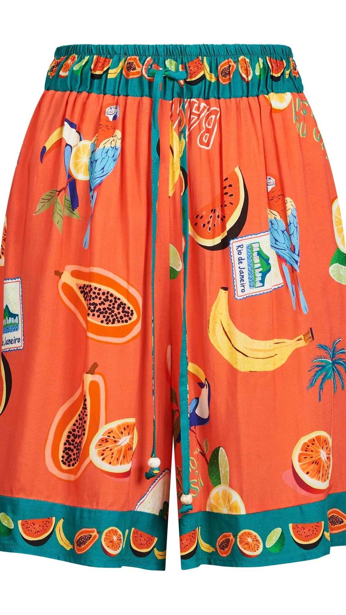 Cabana Short Brasil Coral