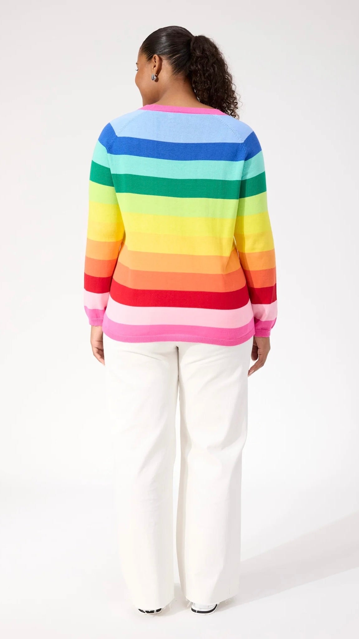 Vermont Stripe Jumper Rainbow