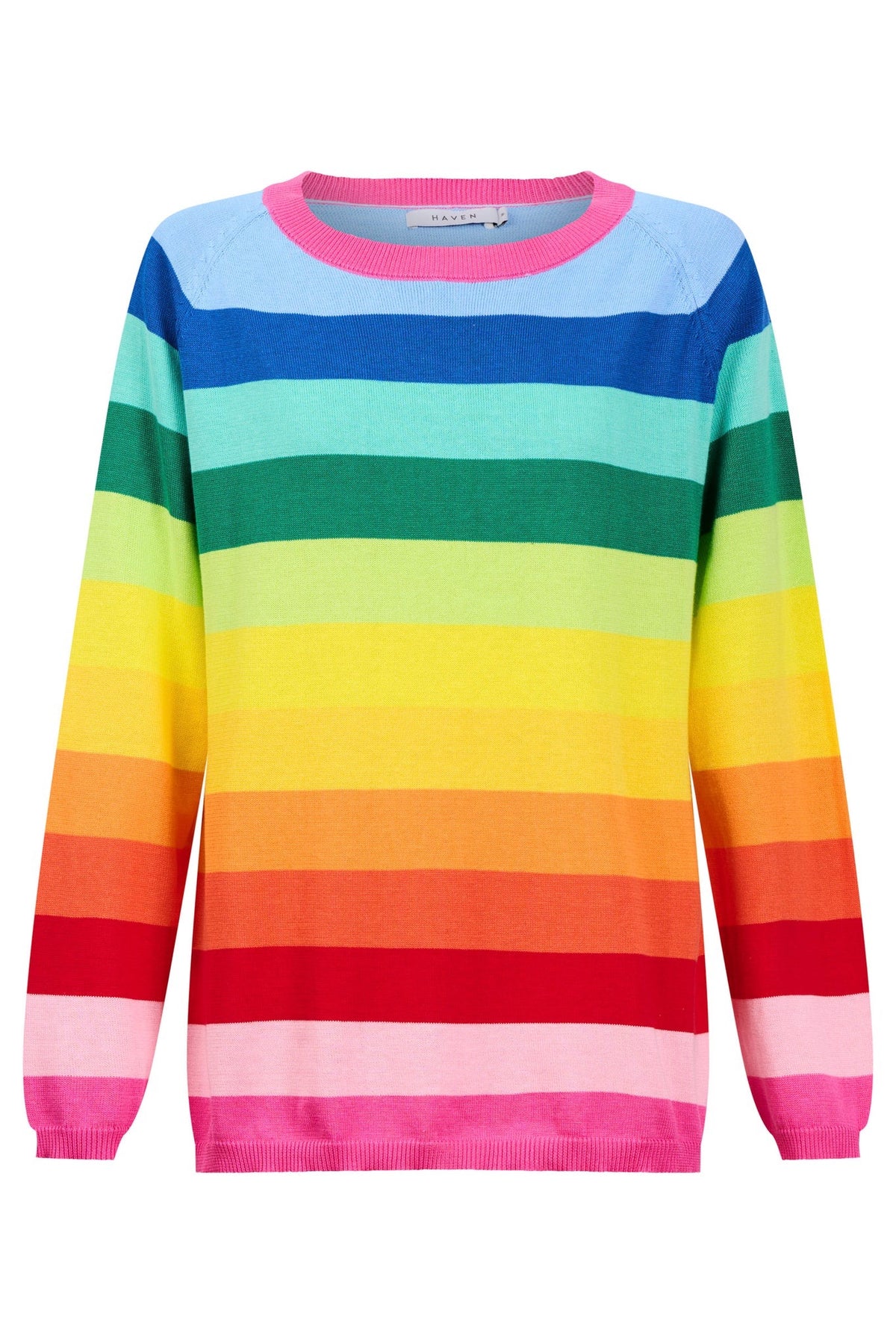 Vermont Stripe Jumper Rainbow
