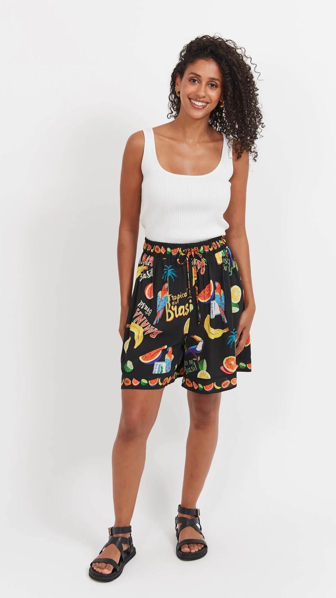 Cabana Short Brasil Black