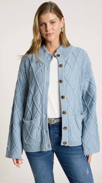 Liora Crop Cardigan Lake