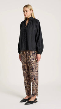 Bajau Button Shirt Black