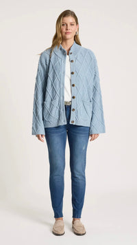 Liora Crop Cardigan Lake