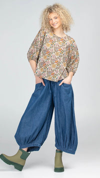 Guru Pant Mid Wash Denim