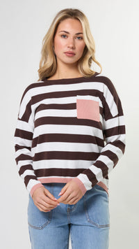 Street Pocket Jumper Liquorice Allsorts