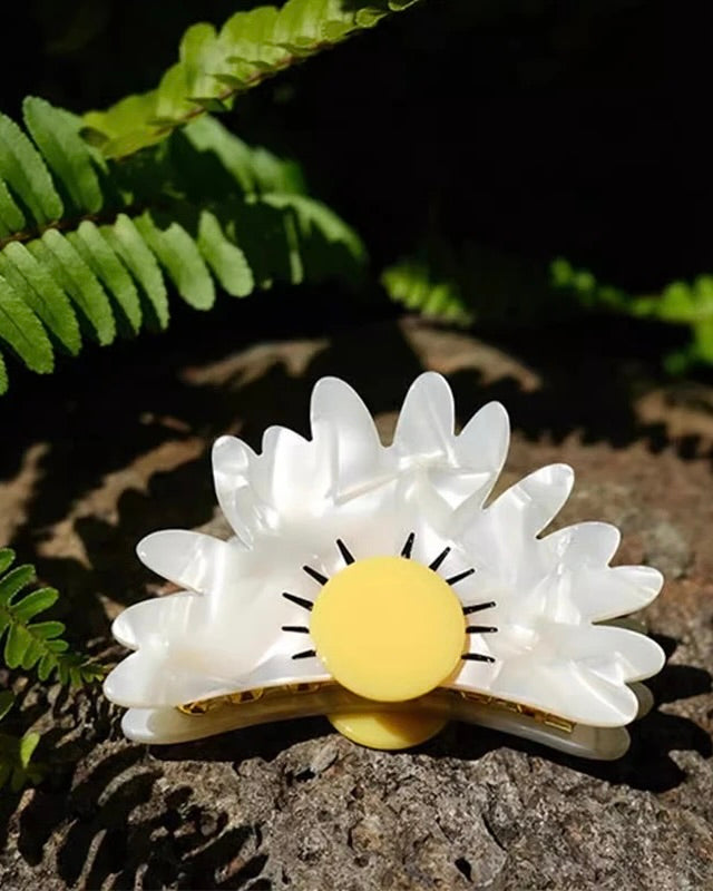 Sunflower Hair Claw