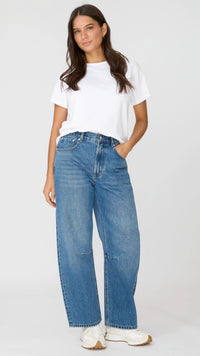 Carson Barrel Jean Classic Blue