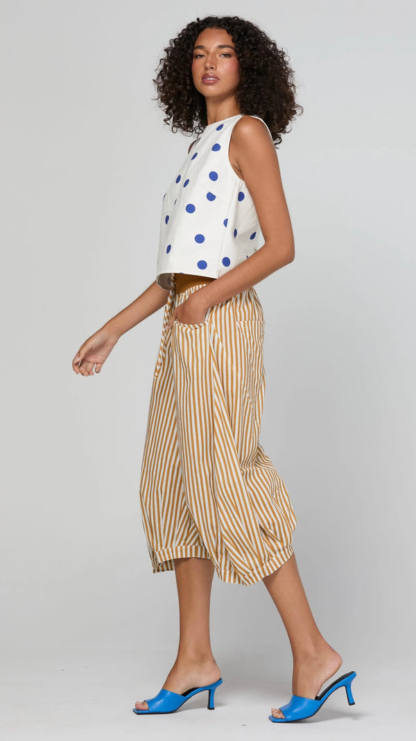 Guru Pant Mustard Stripe