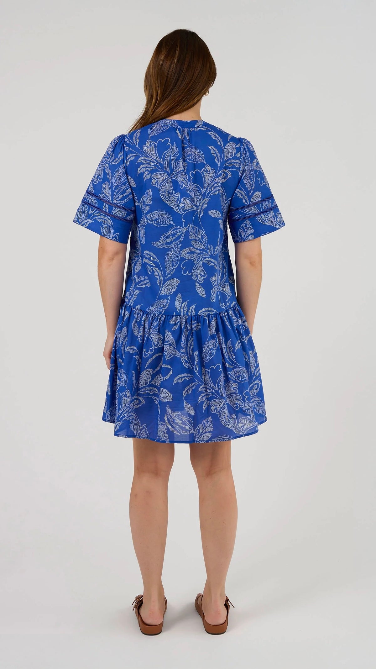 Eugenie Dress Corfu Cobalt