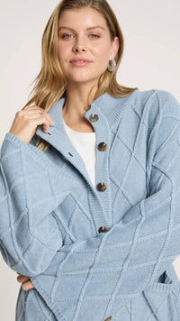 Liora Crop Cardigan Lake