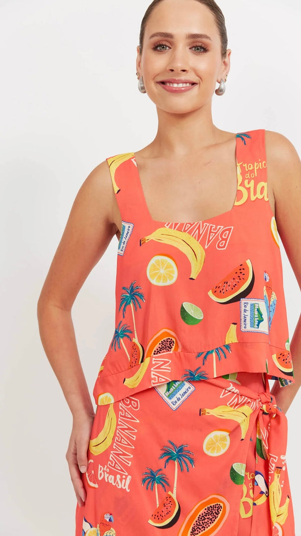 Cabana Tank Brasil Coral