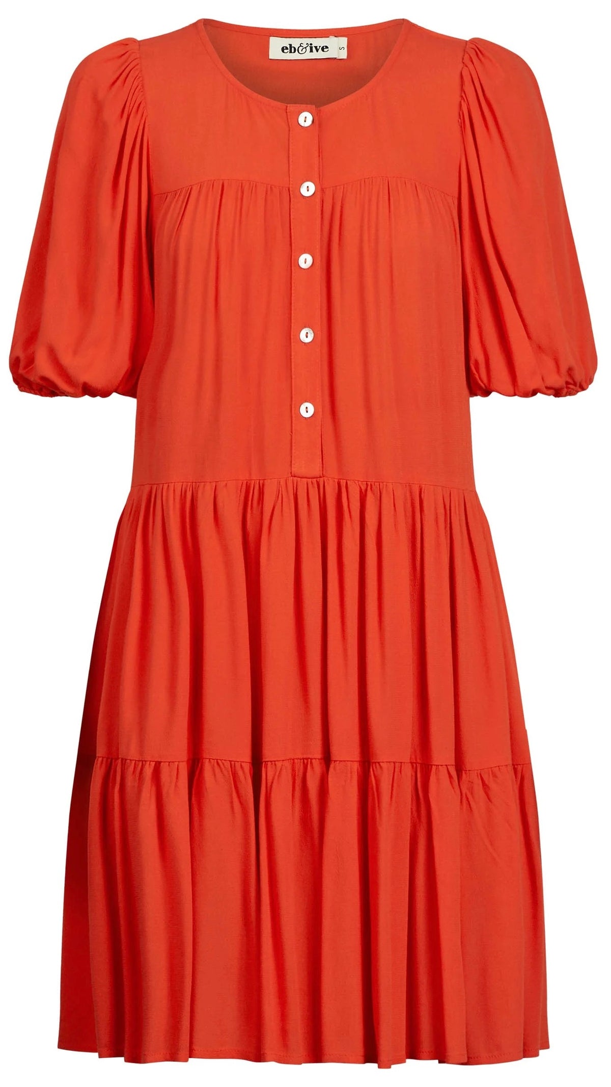 Alegria Midi Dress Coral