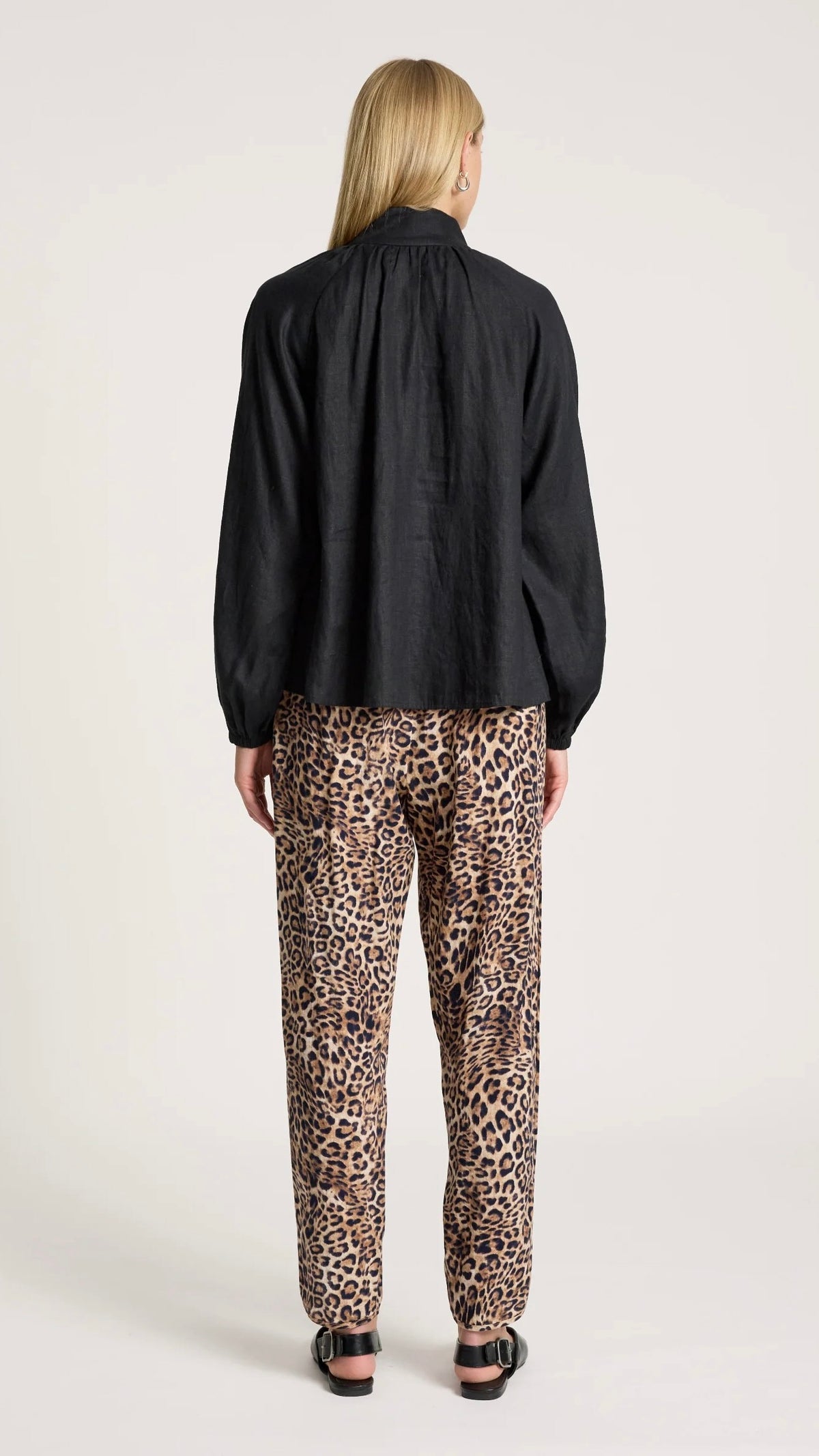 Bajau Button Shirt Black