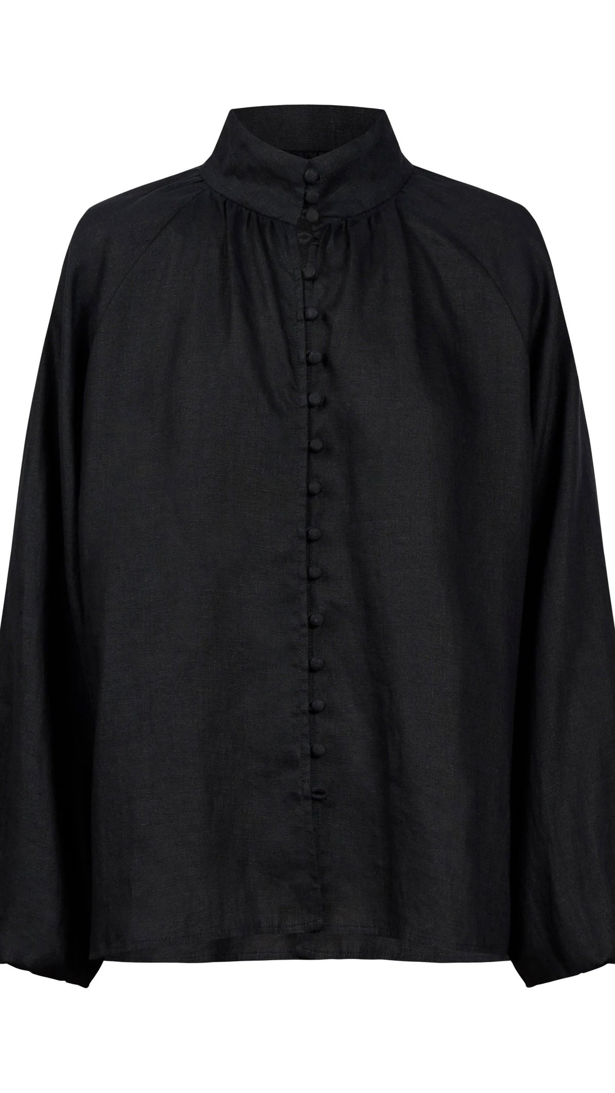 Bajau Button Shirt Black