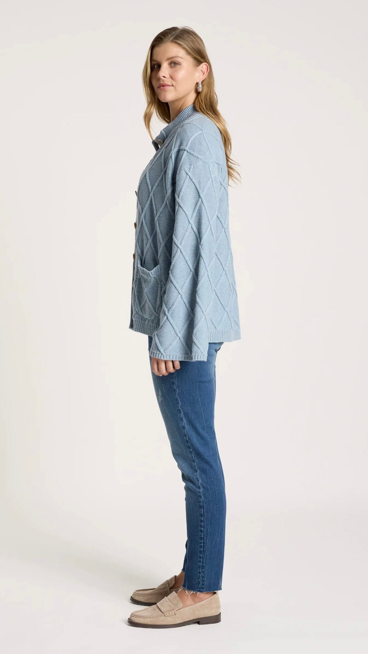 Liora Crop Cardigan Lake