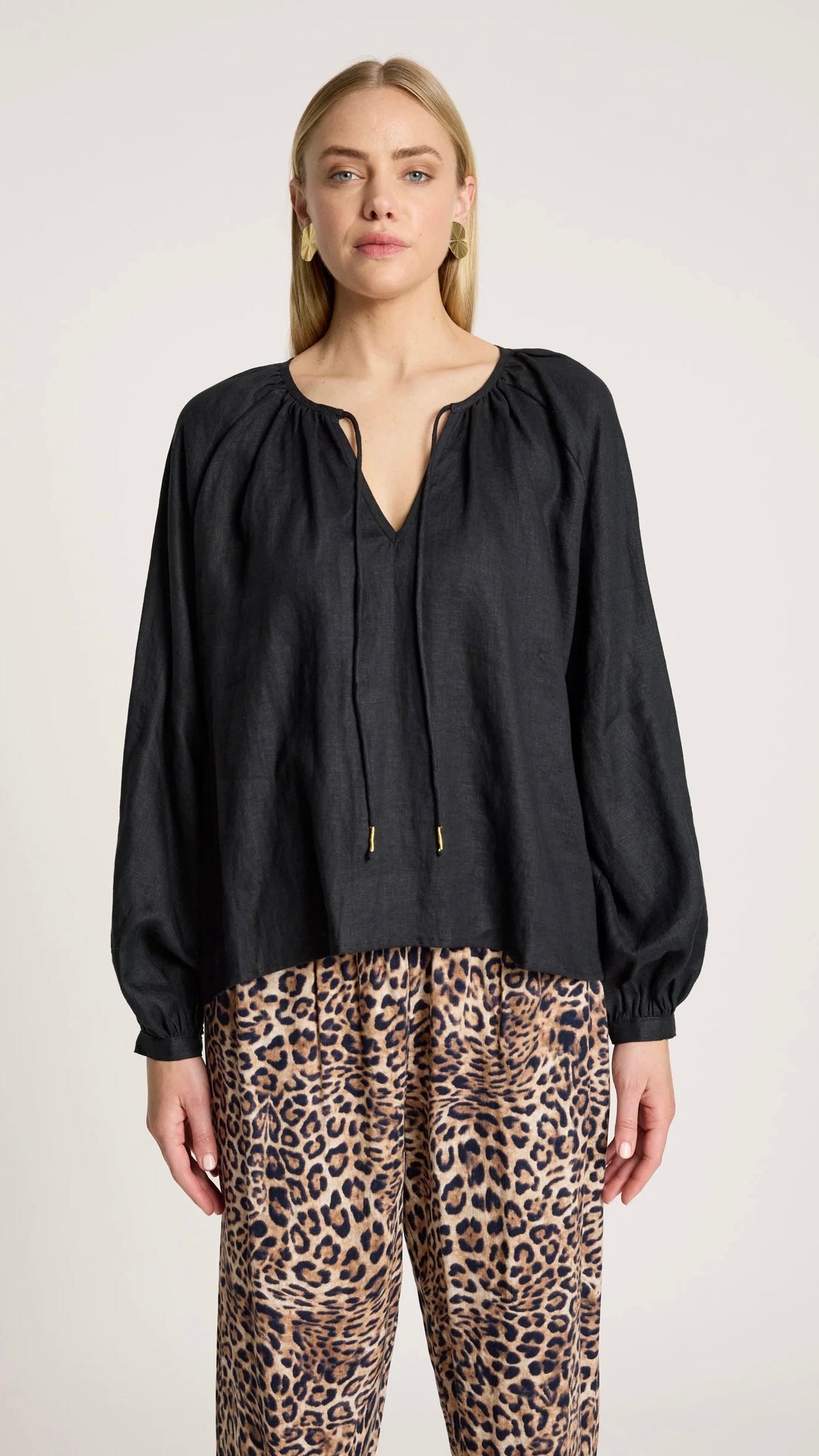 Bajau Blouse Black