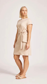 Francia Tie Dress Stone