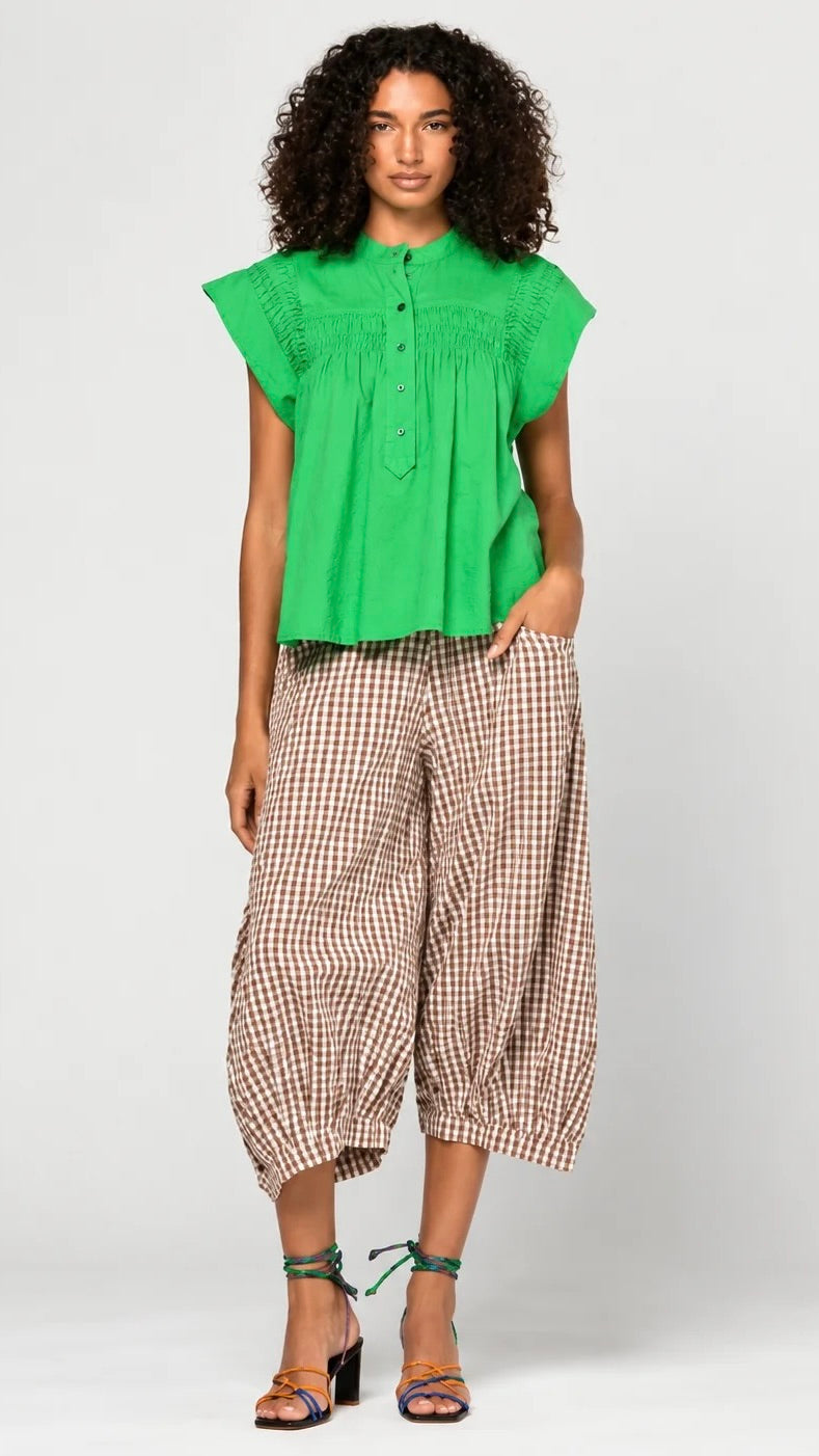 Guru Pant Cocoa Gingham