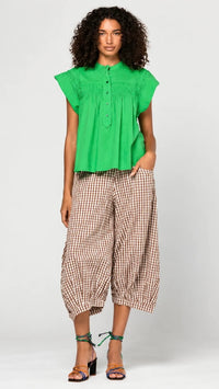 Guru Pant Cocoa Gingham