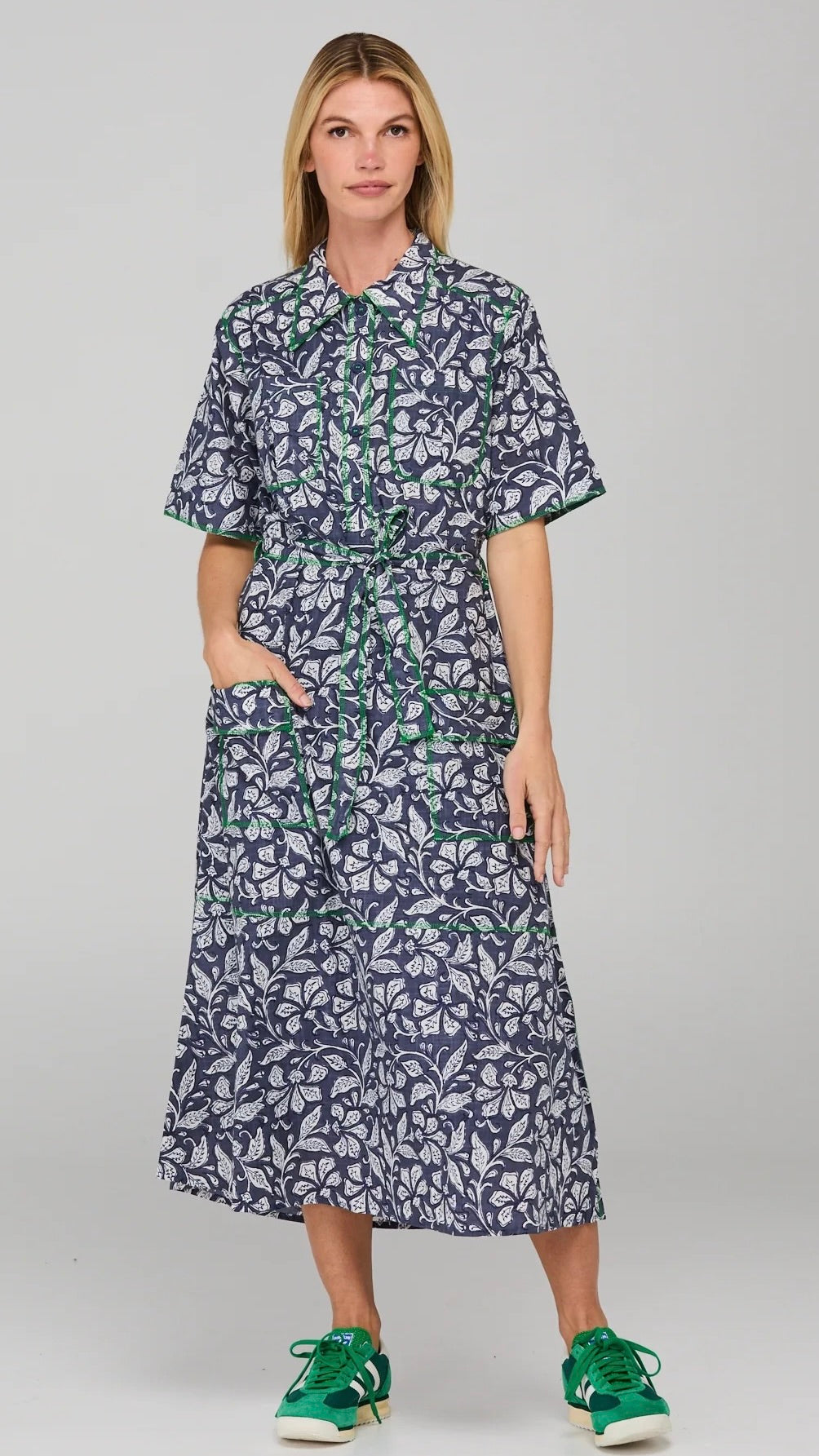 Rishi Dress Izumi Navy