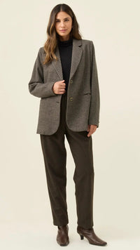 Cassidy Blazer Charcoal