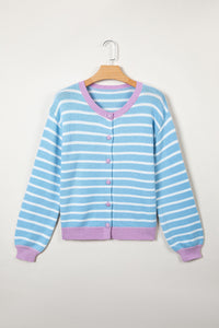 Poppins Contrast Knit Cardi