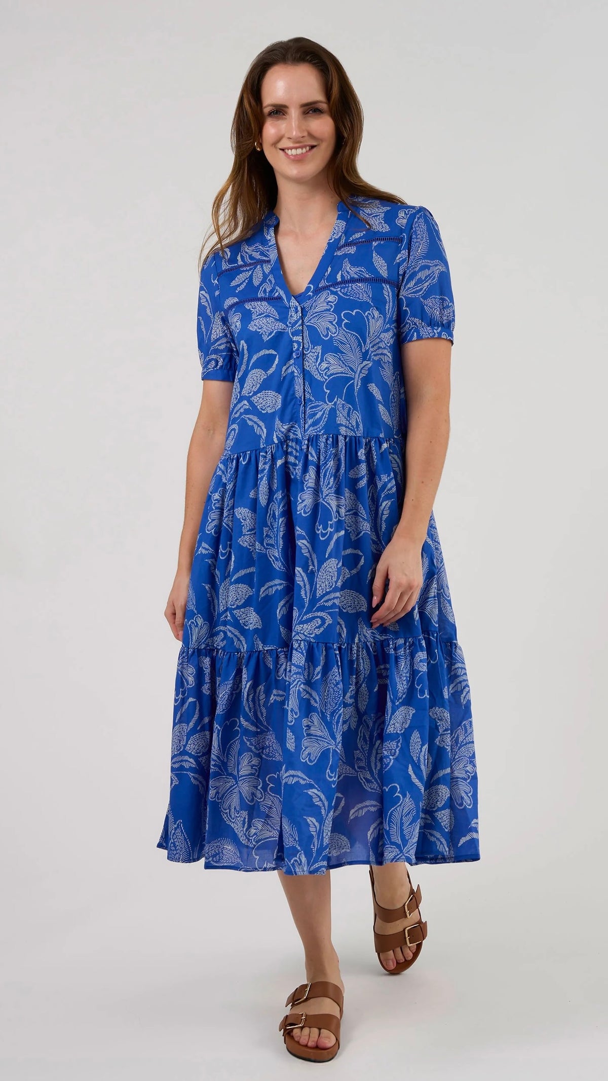 Maxine Dress Corfu Cobalt