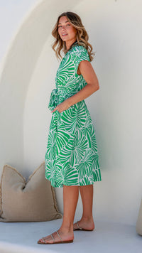 Wren Dress Green