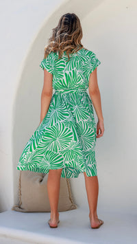 Wren Dress Green