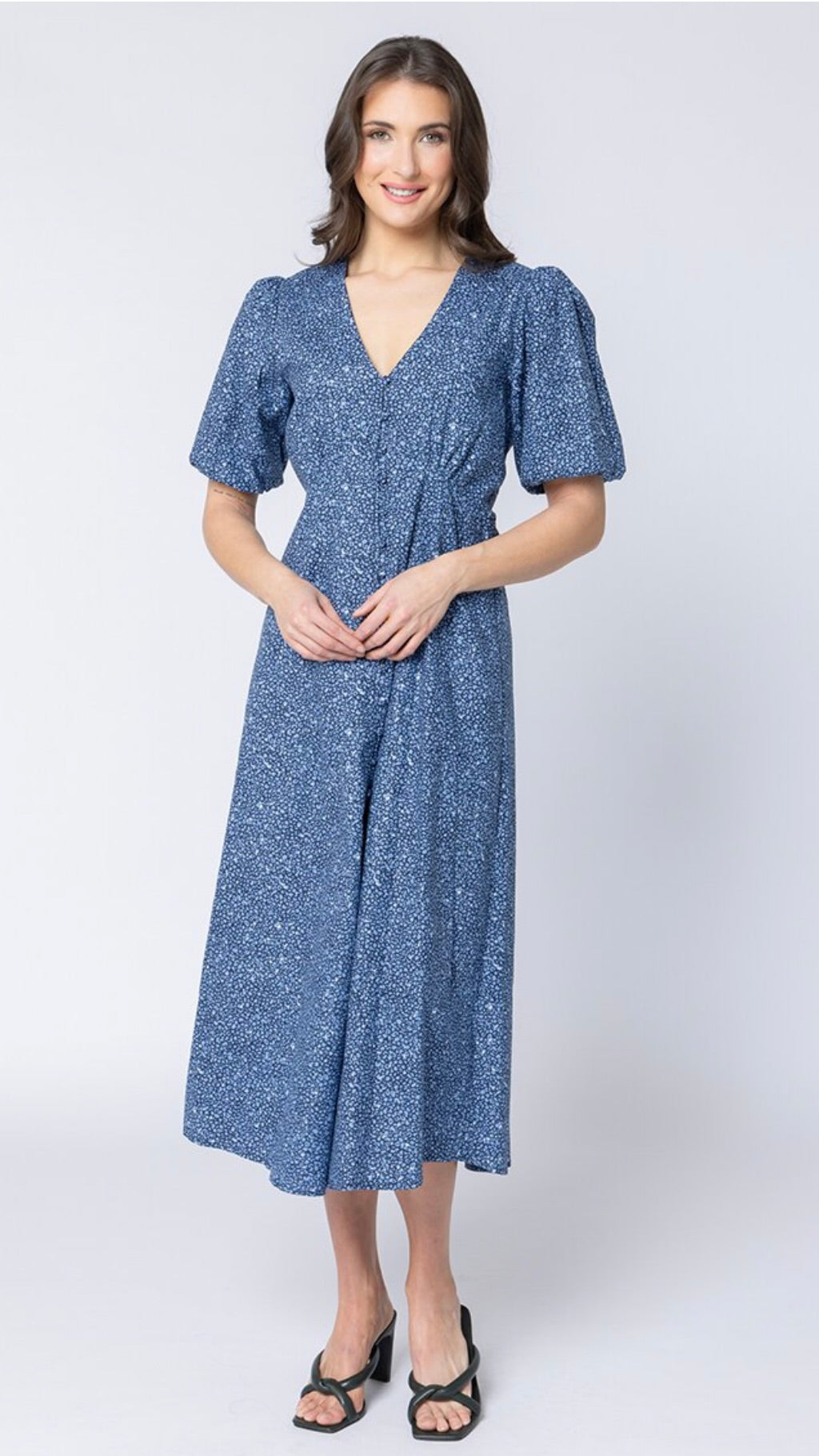 Cheerful Dress Wild Navy
