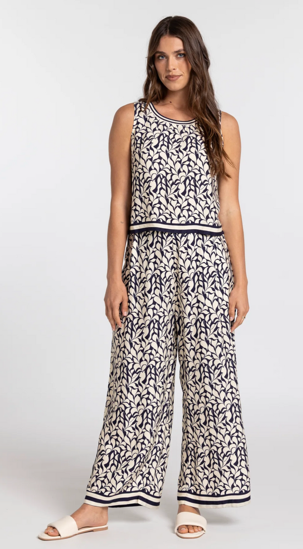 Santorini Pant Riveria Print