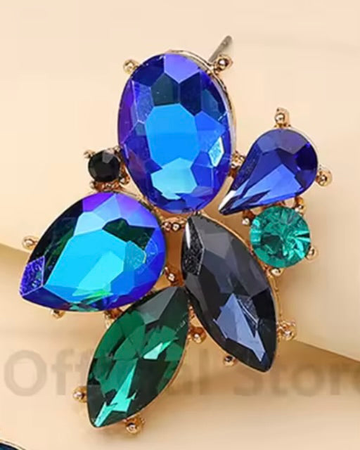 FME353 Jewelled Blue Green