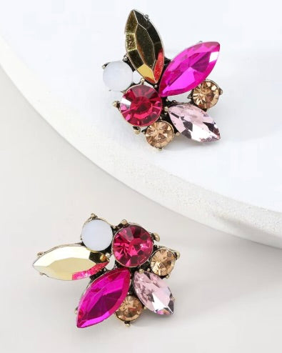 FME362 Crystal Cluster Pink