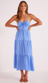 Solana Satin Midi Dress
