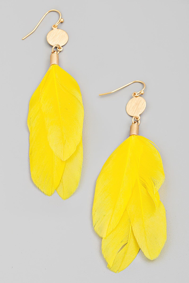 FME323 Feather Yellow