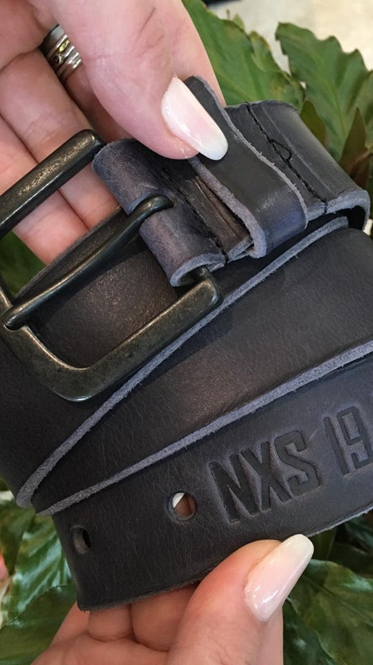 NXS 87BLT04 Leather Belt Night