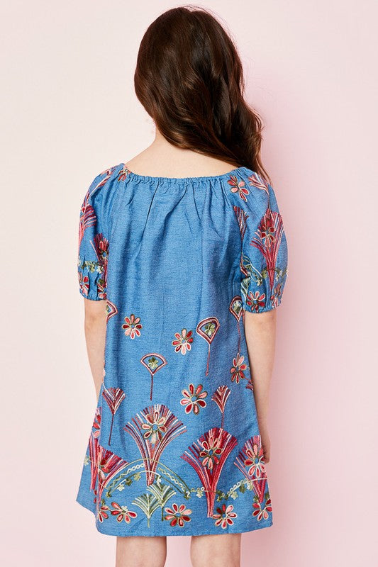 Summer Dreams Denim Tunic (Girls)