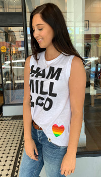 Hammill + Co Logo Tank White