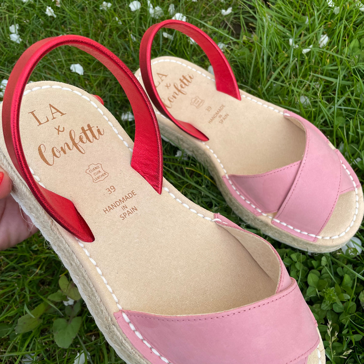 LA x Confetti Crossover Flatform Espadrille Shortcake