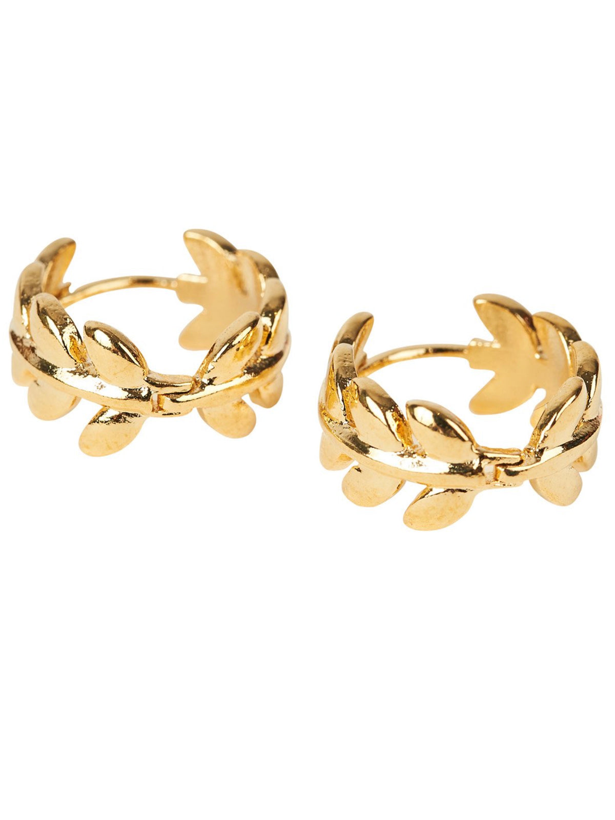 Legacy Earring Gold Leaf