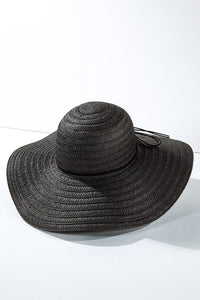 UBH041 Floppy Sun Hat Black